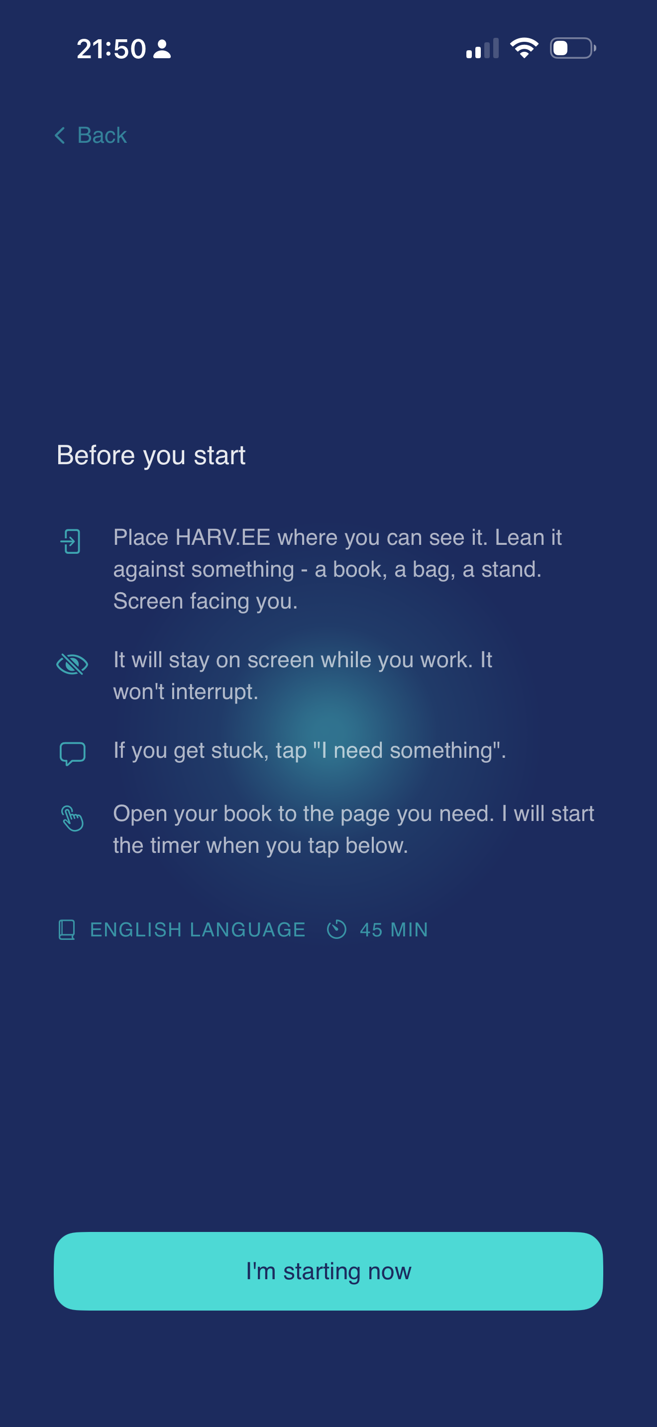 HARV.EE student mode